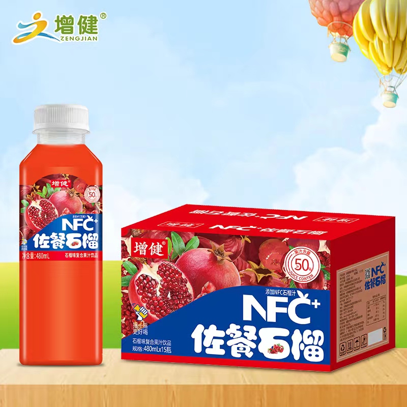 NFC佐餐果汁石榴味480mlx15